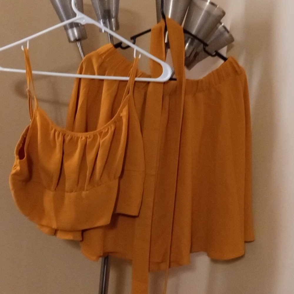 2 piece skirt set